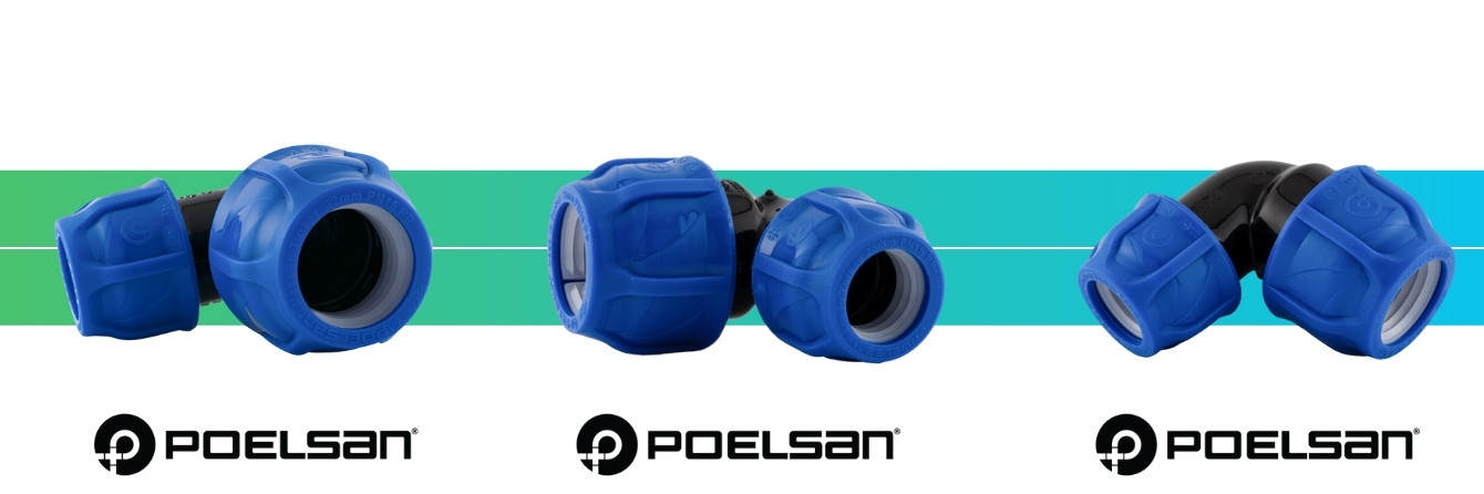 10x PE-Verbinder L-Stück 20x20 Winkel Bogen Gartenbewässerung
