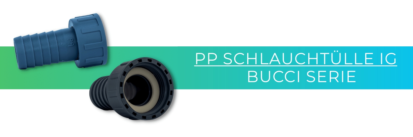 PP Schlauchtülle mit Innengewinde