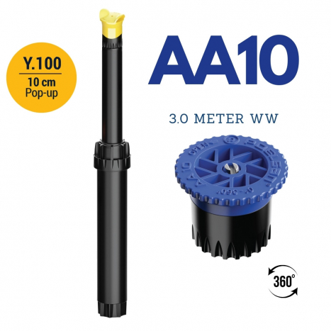 Versenkregner ARC-Y Eco - 10cm (AA10) 3.0m