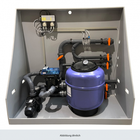 iQmfort Base Komplettset mit Aquastar Easy II für Skimmerbecken - DOS-NET