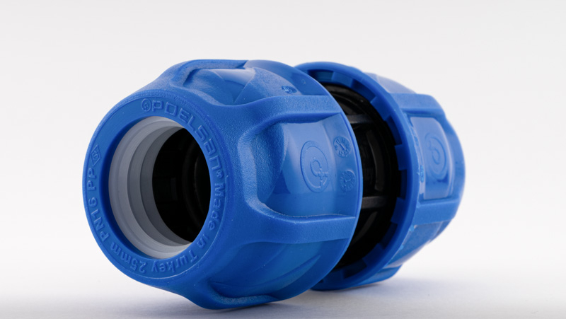 Blue-Eco Series Poelsan - PE Kuppung 25mm x 25mm KxK