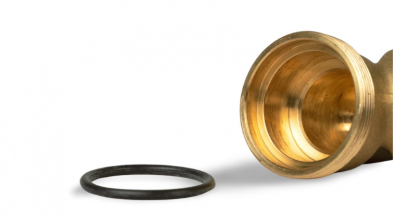 Preview: NBR O-Ring für Messing Klemmverbinder 32mm