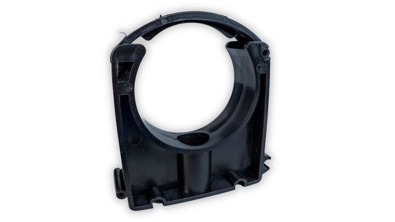 PP Rohrschelle für PVC Rohre (40mm) Steckkupplung mit Bügel