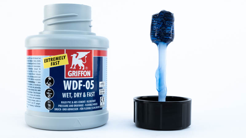 PVC Kleber - Griffon Typ WDF-05 PVC  Rohre Kleben 250ml Flasche