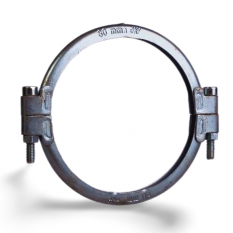 GrainPower - Rohrbauteile für Getreide • Spannring 2 teilig ohne Dichtung Ø 100mm