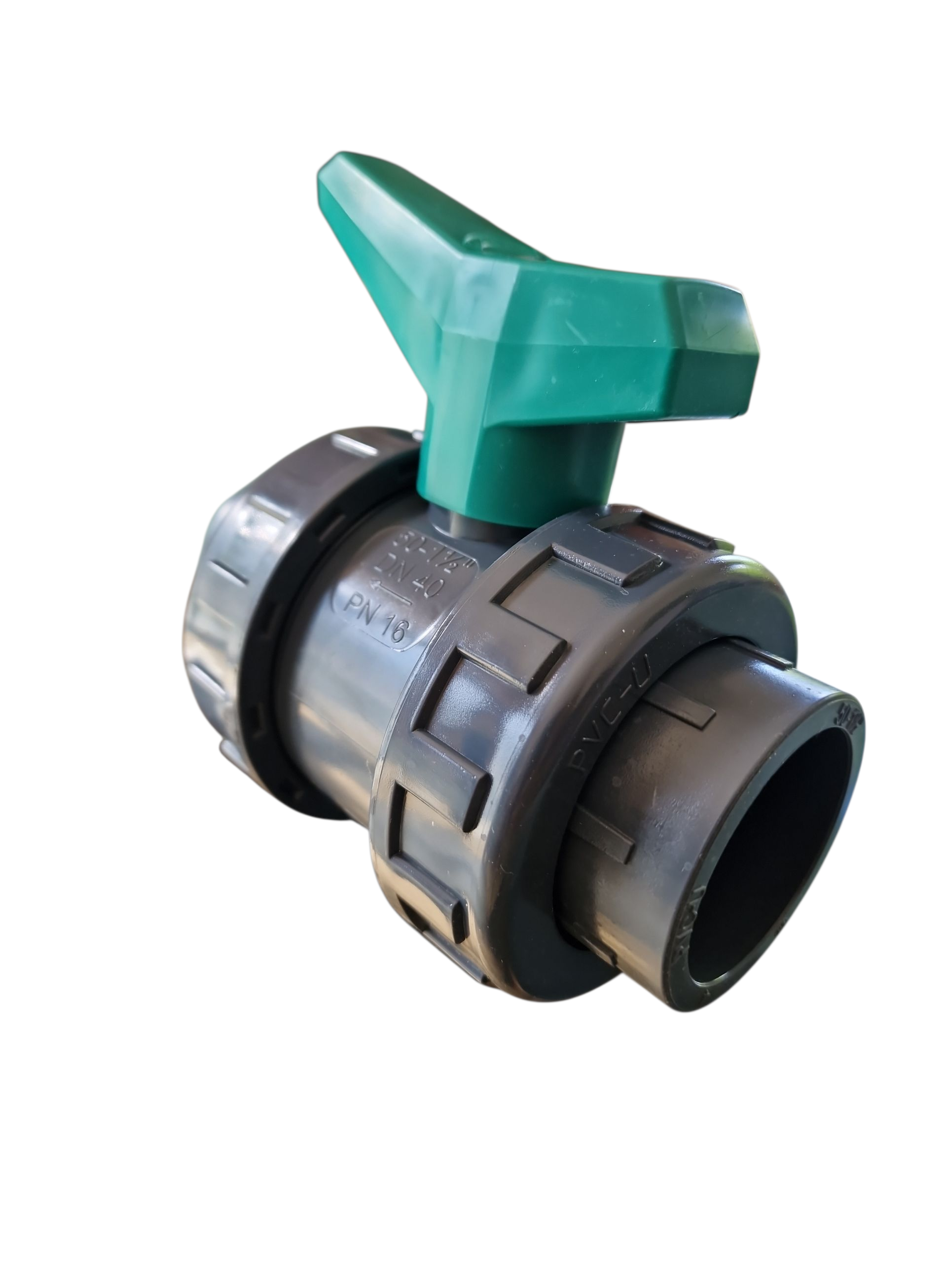 Pvc-U Kugelhahn Ptfe Hidroten 2Fach Klebestutzen - OXDQH Pvc-U Kugelhahn Ptfe Hidroten 2Fach Klebestutzen - OXDQH