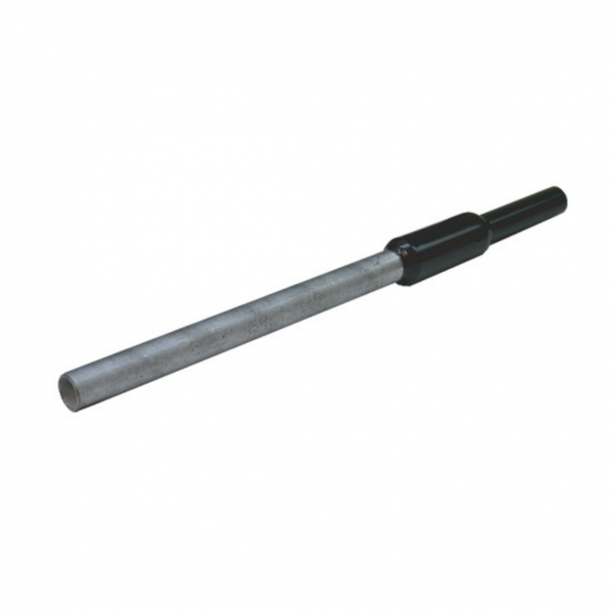 PE Elektroschweiß-Übergangsstück Stahl PE ohne Gewinde, verzinkt - 40mm x 1 1/4" / Schweißstutzen x Stahlrohr verz.