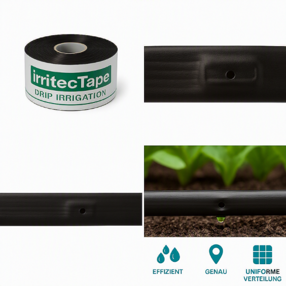 Irritec - P1® ULTRA 22 mm (8 mil 0,2 mm) - 2200m Rolle -ABVERKAUF !!
