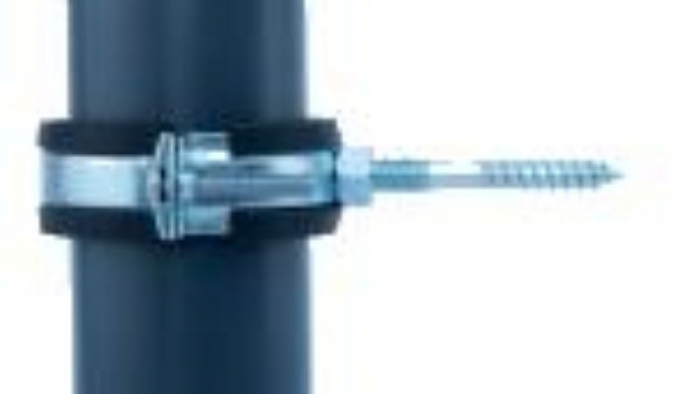 Rohrschelle VA A2 mit Schallschutzeinlage – M8/M10 x 40–43 mm – KULANO.store