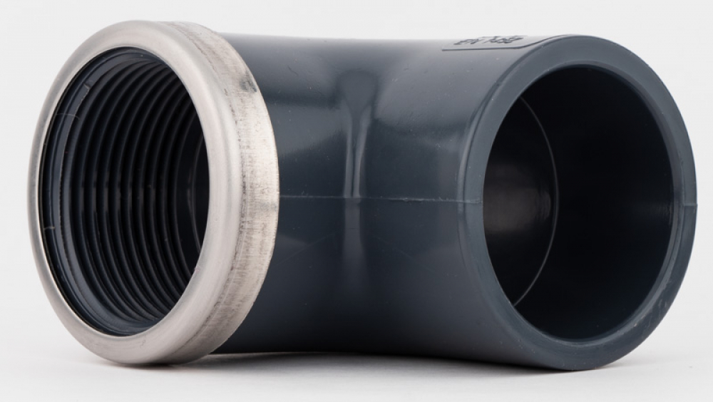 PVC Winkel 90 Grad KxIG(V4A-reinforce) 40mm x 1 1/4 Zoll online Kaufen - KULANO.store